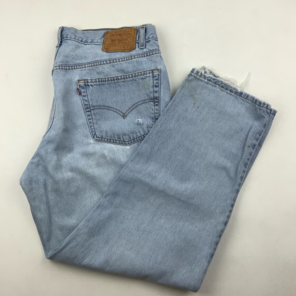 Vintage Levi’s 550 High Waist wedgie fit Jeans - Picture 1 of 9